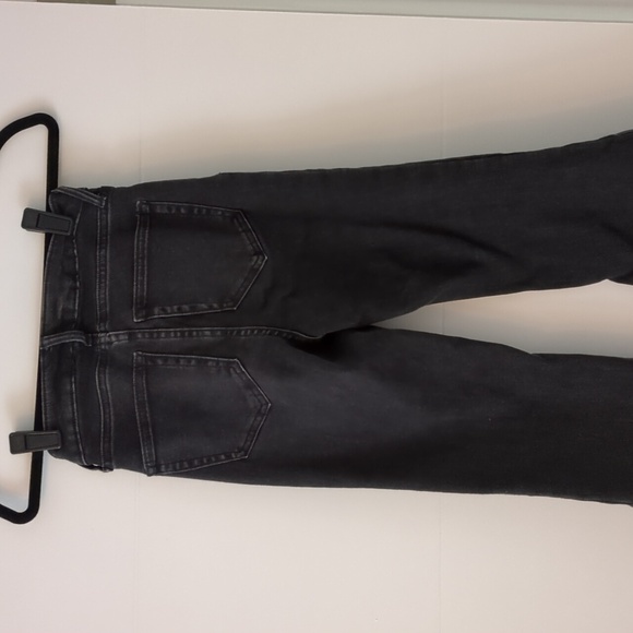 Wild Fable x Target Charcoal Denim Wide Leg Flare Jeans Back To School Sz 0 - Picture 4 of 7